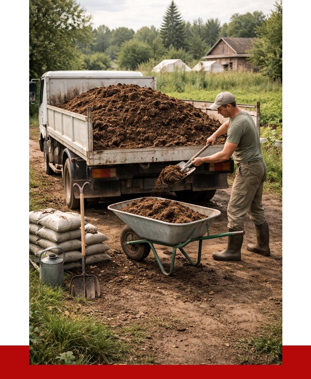 Купить коровий навоз с доставкой в Угличе от 1876 р. | ПРОНЕРУДГлч