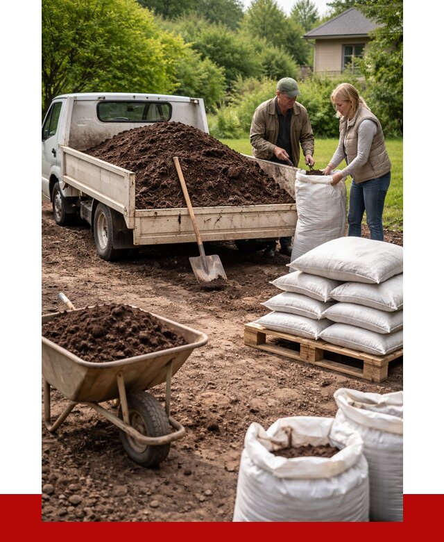 Перегной в мешках с доставкой в Угличе от 2292 р. | ПРОНЕРУДГлч