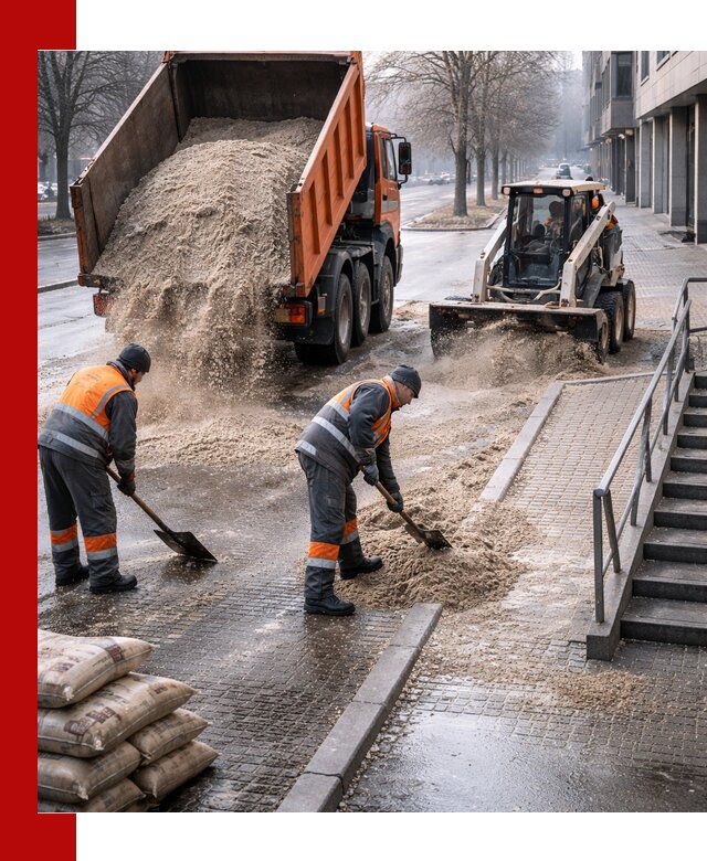Поставка противогололедных материалов в Угличе