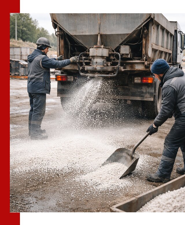 Доставка и продажа хлористого кальция в Угличе