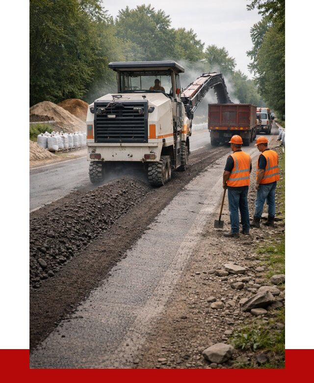 Фрезерованный асфальт в Угличе от 2292 р./куб. | ПРОНЕРУДГлч