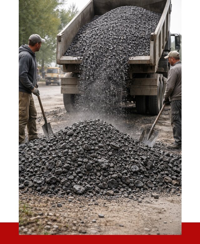 Дробленый асфальт в Угличе от 2918 р. с доставкой | ПРОНЕРУДГлч