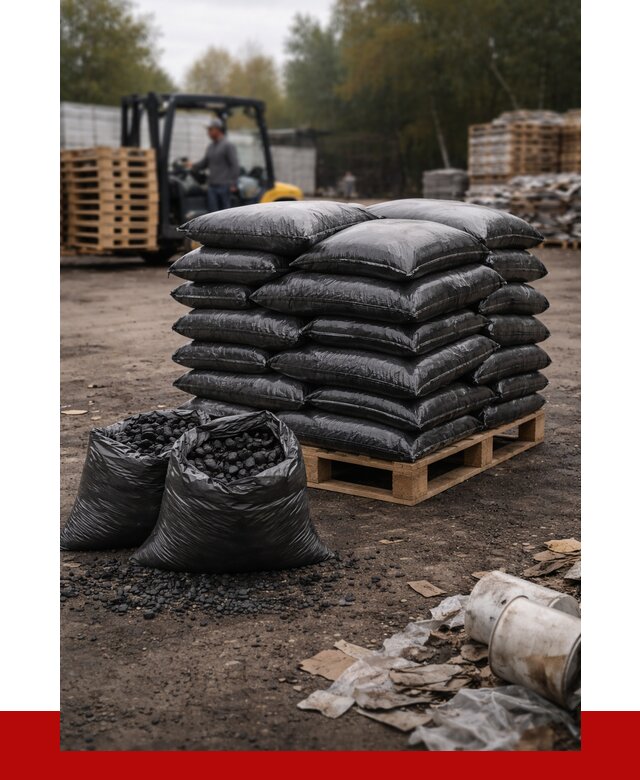 Купить уголь в мешках с доставкой в Угличе от 7815 р. | ПРОНЕРУДГлч