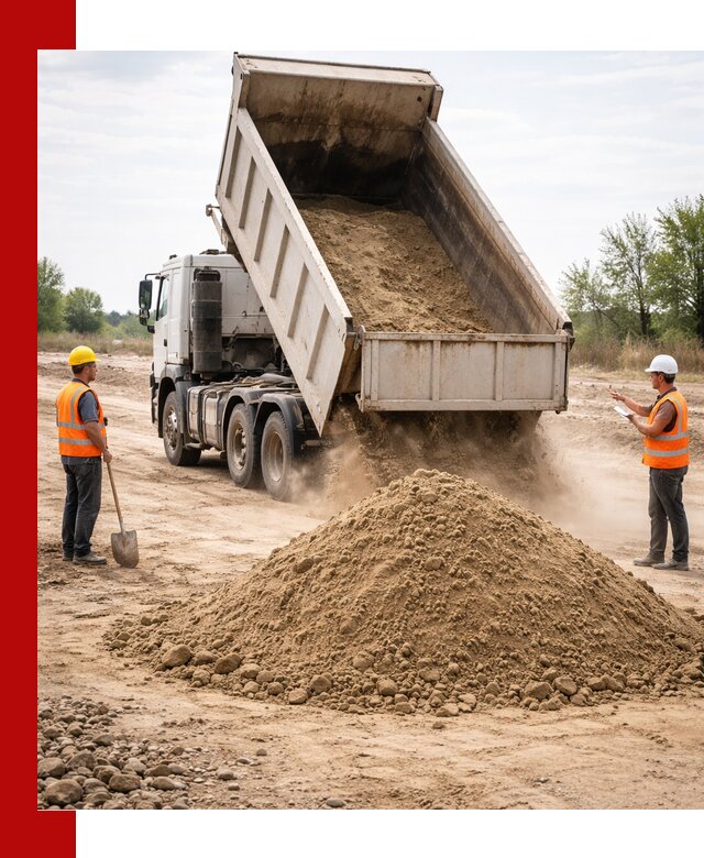 Доставка самосвалом 15 кубов в Угличе за город и по городу