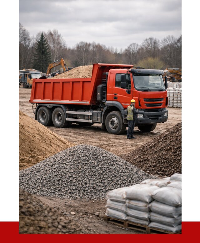 Доставка самосвалом 25 кубов в Угличе от 7815 р. | ПРОНЕРУДГлч