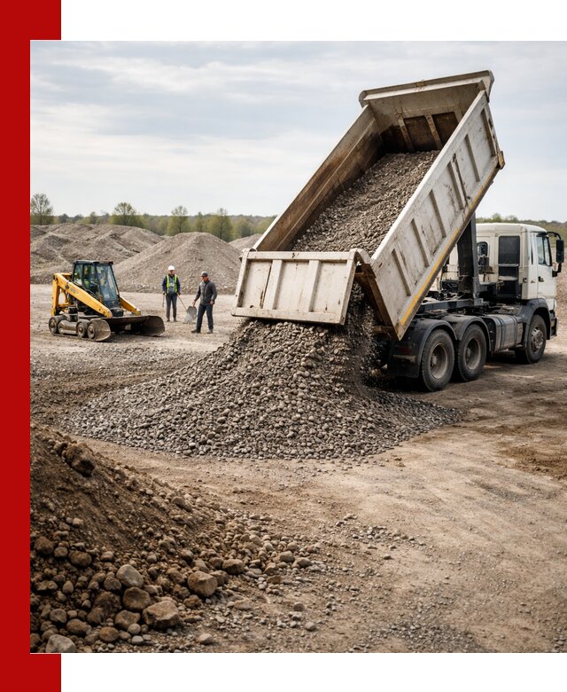 Доставка самосвалом 25 м³ в Угличе быстро и надежно