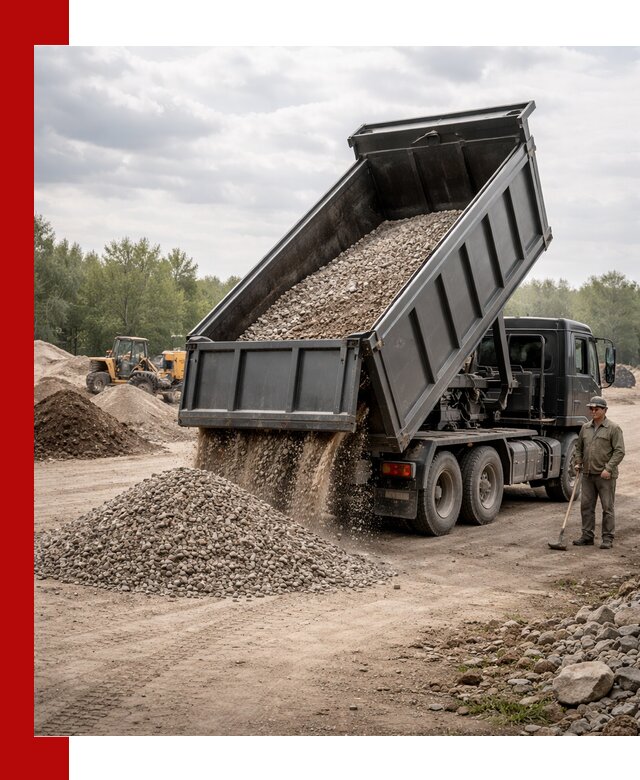 Доставка самосвалом 30 м3 по выгодным ценам в Угличе