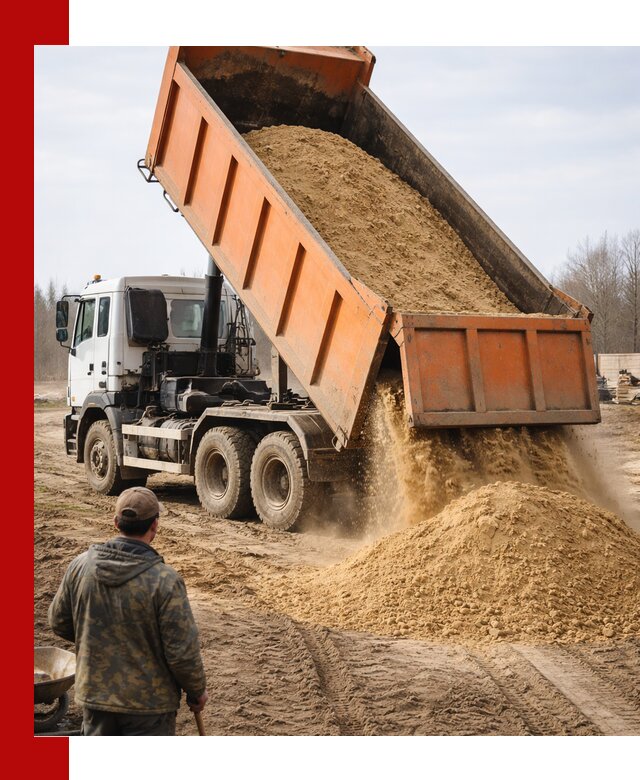 Аренда самосвала 20 тонн для перевозки грузов в Угличе