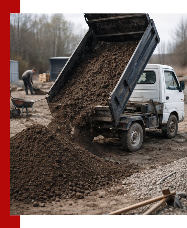 Аренда минисамосвала в Угличе для доставки сыпучих материалов