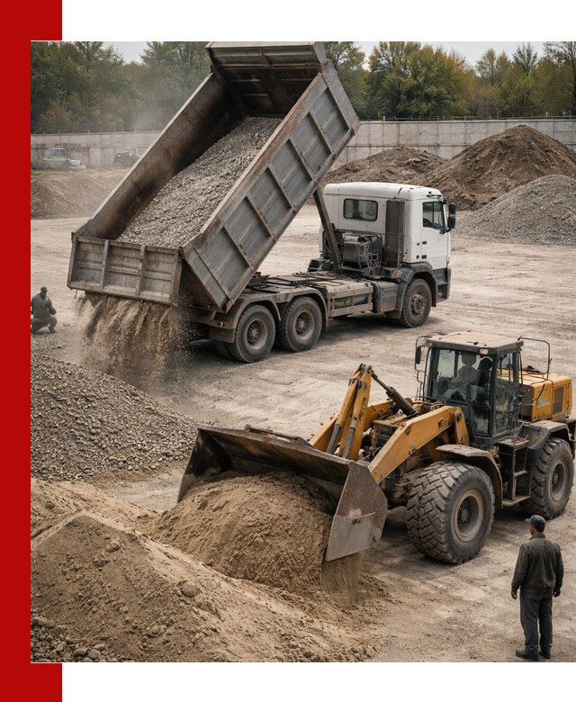 Перевозка сыпучих грузов самосвалами и бортовыми в Угличе