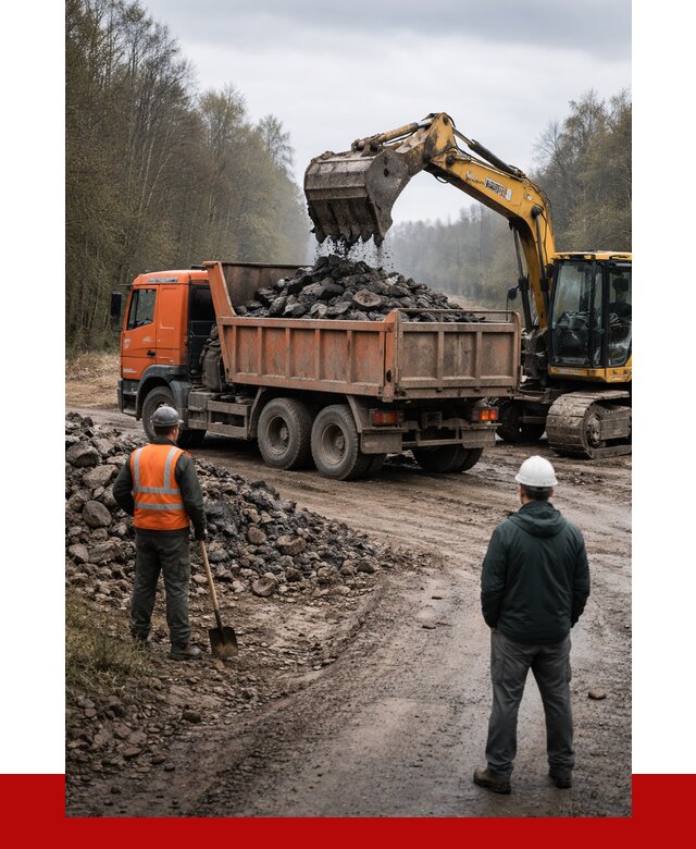 Вывоз асфальта в Угличе от 4689 р. самосвалом ПРОНЕРУДГлч