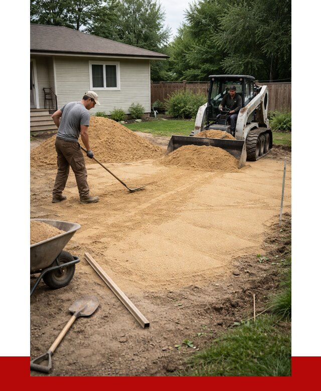 Отсыпка участка песком в Угличе, от 2605 р., ПРОНЕРУДГлч