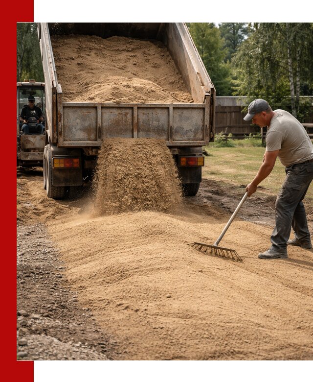 Отсыпка участка песком в Угличе быстро и качественно