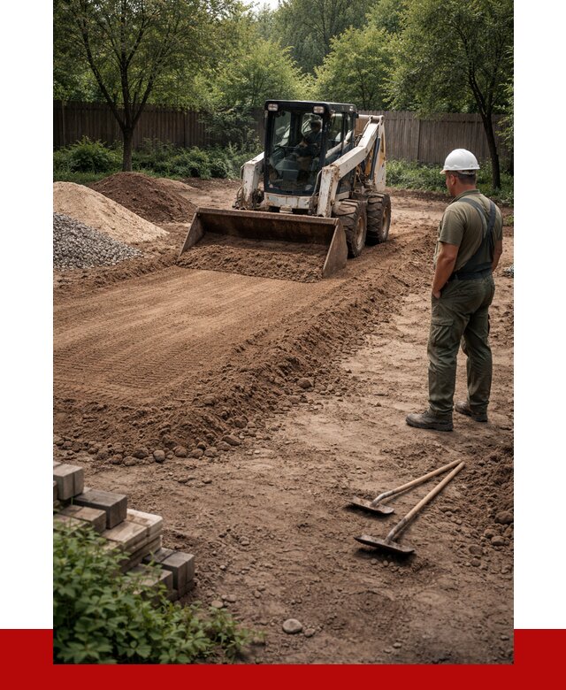 Выравнивание участка под ключ в Угличе от 3647 р. | ПРОНЕРУДГлч